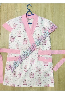 Női karcsúsított tunika - rózsaszín tündéres Női karcsúsított tunika - rózsaszín tündéres