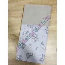 Kék macis nyári dupla géz takaró