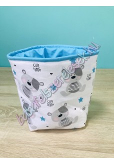 kék macis textil tárolók kék macis textil tárolók