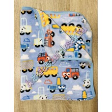 Kék-színes vonatos - pihe-puha pléd Kék-színes vonatos - pihe-puha pléd