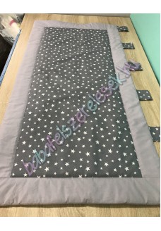 Kombinált falvédő - fehér csillagos