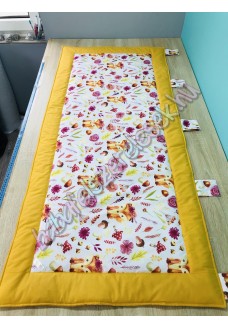 Kombinált falvédő - mustár rókás Kombinált falvédő - mustár rókás