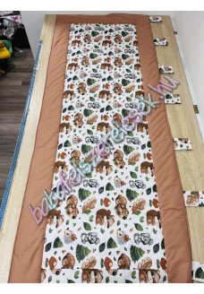 Kombinált falvédő - őszi erdei állatos Kombinált falvédő - őszi erdei állatos