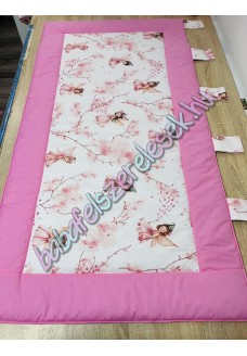 Kombinált falvédő - fehér tündéres