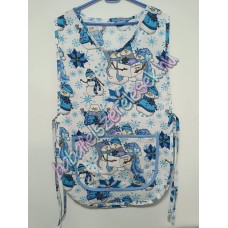 Lapköpeny - kék hóemberes