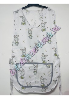 Lapköpeny - szürke nyuszifüles