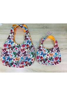 Lepkés anya-lánya táska szett