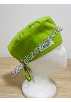 Műtős sapka - lime