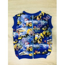 Mellény - kék munkagépes Mellény - kék munkagépes