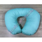 Prémium babaágynemű szett - menta-menta pöttyös