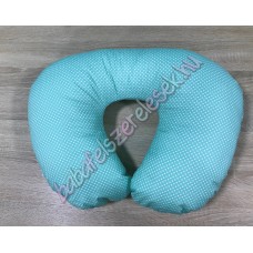 Klasszikus szoptatós párna - menta pöttyös