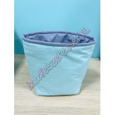 Menta-szürke textil tárolók