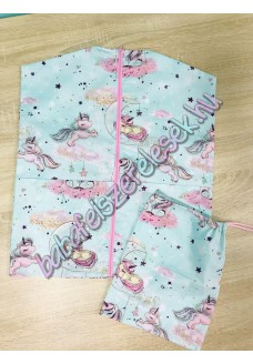 Menta unikornisos - ovizsák+tornazsák