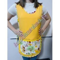 Napsárga lapköpeny – fehér erdős