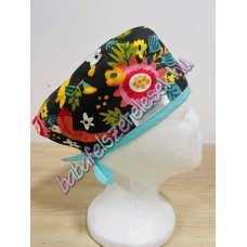 Műtős sapka - népmintás