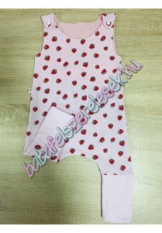 Nyári kánikula hálózsák - rózsaszín epres