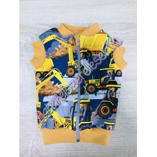 68-as Nyári mellény - narancssárga munkagépes 68-as Nyári mellény - narancssárga munkagépes