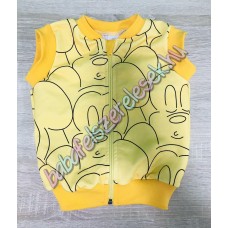 68-as, 92-es, Nyári mellény - sárga fejes