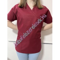 Orvosi-Nővérke tunika - bordó