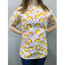 Orvosi-Nővérke tunika - citromos