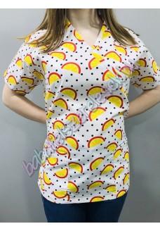 Orvosi-Nővérke tunika - citromos