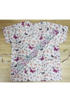 Orvosi-Nővérke tunika - csoda pillangós