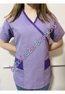 Orvosi-Nővérke tunika - lila