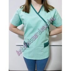Orvosi-Nővérke tunika - menta - türkiz zöld