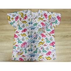 Orvosi-Nővérke tunika - színes dínós Orvosi-Nővérke tunika - színes dínós