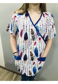 Orvosi-Nővérke tunika - XS színes tollas Orvosi-Nővérke tunika - XS színes tollas