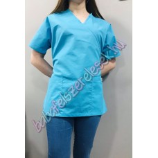 Orvosi-Nővérke tunika - Türkizkék