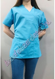 Orvosi-Nővérke tunika - Türkizkék