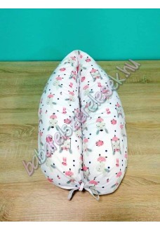 Szoptatós párna - fehér balerina nyuszis Szoptatós párna - fehér balerina nyuszis