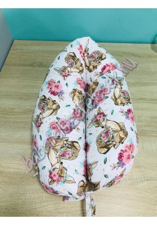 Szoptatós párna - rózsaszín bambis Szoptatós párna - rózsaszín bambis