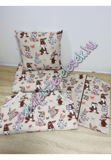 Ovis szett - bézs-barna nyuszis Ovis szett - bézs-barna nyuszis