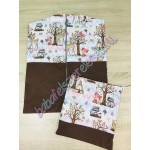 Ovis szett - Bézs erdei állatos Ovis szett - Bézs erdei állatos