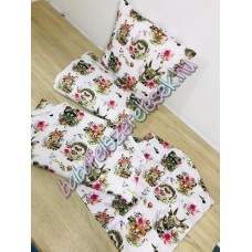 Ovis szett - erdő állatai virággal