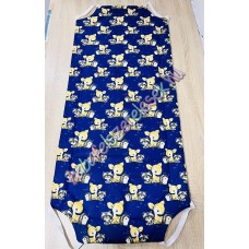 Kék erdei állatos fektető-derékalj