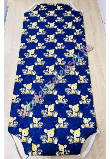 Kék erdei állatos fektető-derékalj