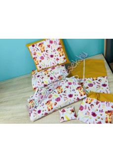 Ovis szett - mustár rókás Ovis szett - mustár rókás