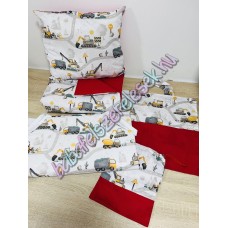 Ovis szett - piros-sárga-szürke útépítős