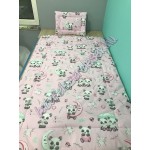 Ovis szett - rózsaszín panda macis