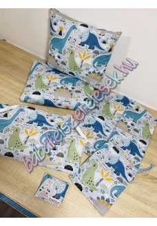 Ovis szett - Világoskék dínós