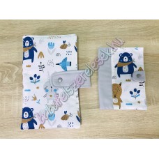 Pelenkázó neszeszer - bézs állatos