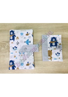 Pelenkázó neszeszer - bézs állatos Pelenkázó neszeszer - bézs állatos