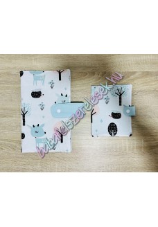 Pelenkázó neszeszer - fehér őzikés Pelenkázó neszeszer - fehér őzikés