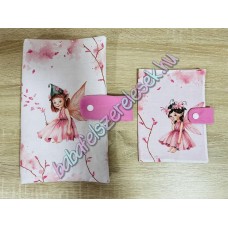 Pelenkázó neszeszer - rózsaszín tavasztündéres