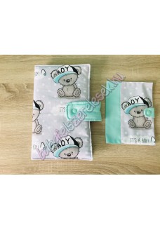 Pelenkázó neszeszer - szürke boy Pelenkázó neszeszer - szürke boy