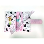 Pelenkázó neszeszer - rózsaszín minnie fejes