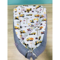 Babafészek - fehér munkagépes